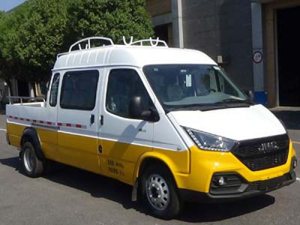 江鈴特順9座中頂電力工程車(上藍(lán)牌)